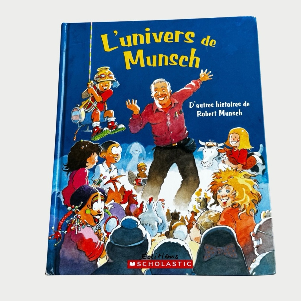Robert Munsch L’universe de Munsch French Hardcover Book Collection